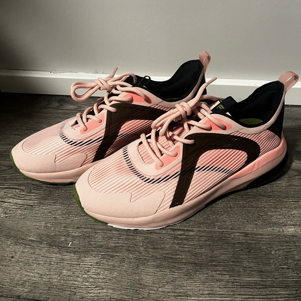 Fabletics Pink and Black Athletic Sneakers